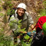 on Mauri e Miki Ferrata Burrone Giovanelli